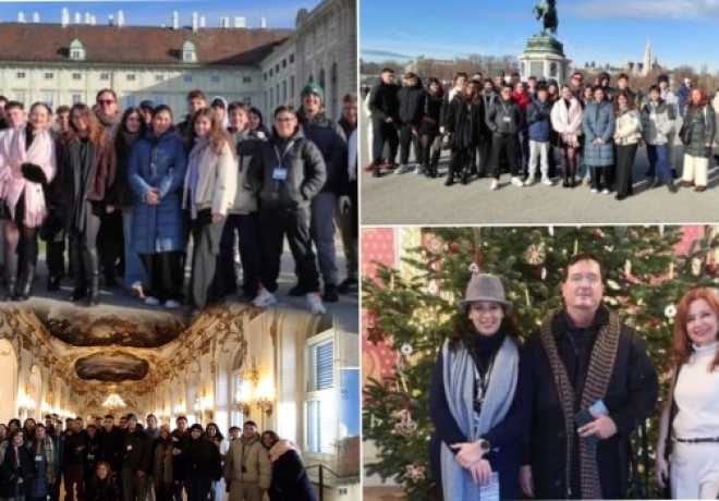 Το 1ο Γυμνάσιο Κορίνθου σε Ευρωπαϊκό Βήμα – Μήνυμα Συγκίνησης και Υπερηφάνειας από τον Διευθυντή