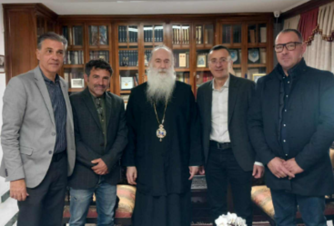 Σημαντική Συνάντηση Εργασίας στη Μητρόπολη Κορίνθου: Επιμελητήριο, Δήμαρχοι και Μητροπολίτης σε Συζήτηση για την Τοπική Ανάπτυξη