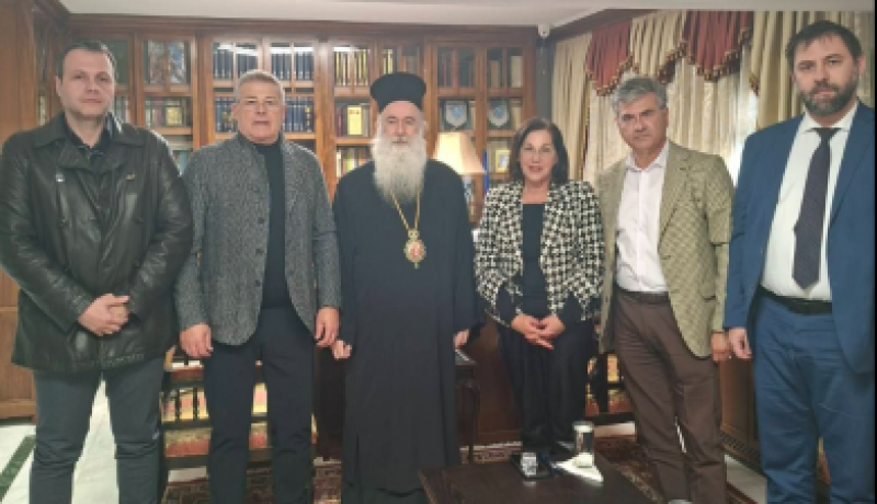 Επισκέψεις δέχθηκε ο Σεβ. Μητροπολίτης μας κ. Παύλος από τους Θεματικούς Αντιπεριφερειάρχες 