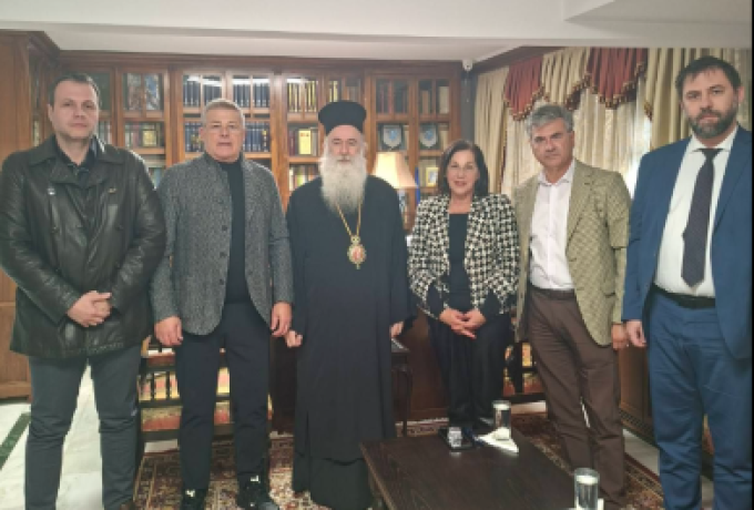 Επισκέψεις δέχθηκε ο Σεβ. Μητροπολίτης μας κ. Παύλος από τους Θεματικούς Αντιπεριφερειάρχες 