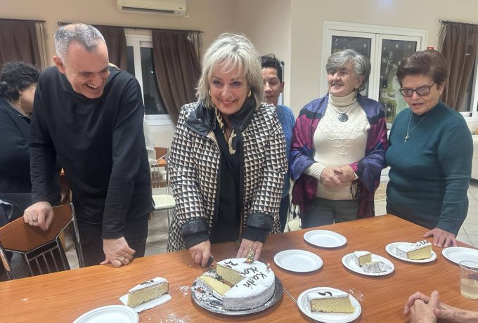 Με επιτυχία η κοπή της Πρωτοχρονιάτικης Βασιλόπιτας στην Αρχαία Κόρινθο