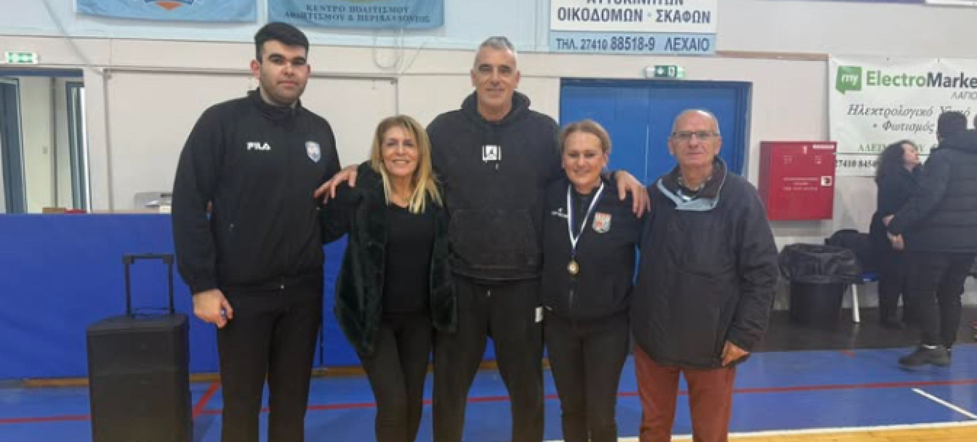 Στον τελικό του σχολικού πρωταθλήματος ο Αντιδήμαρχος Αθλητισμού Σταύρος Δανιήλ