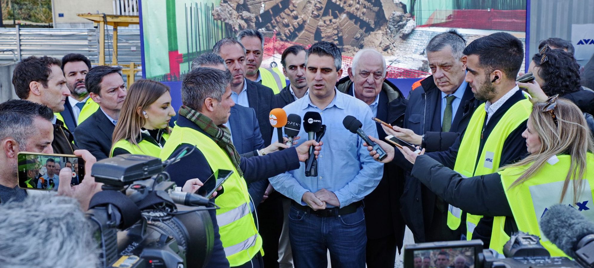 Χρίστος Δήμας: «Πρόκειται για το μεγαλύτερο δημόσιο έργο της χώρας – Προχωρά με σταθερά βήματα»