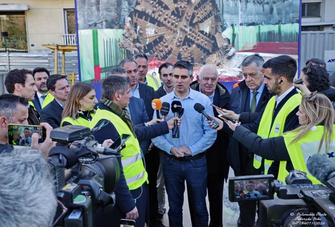 Χρίστος Δήμας: «Πρόκειται για το μεγαλύτερο δημόσιο έργο της χώρας – Προχωρά με σταθερά βήματα»