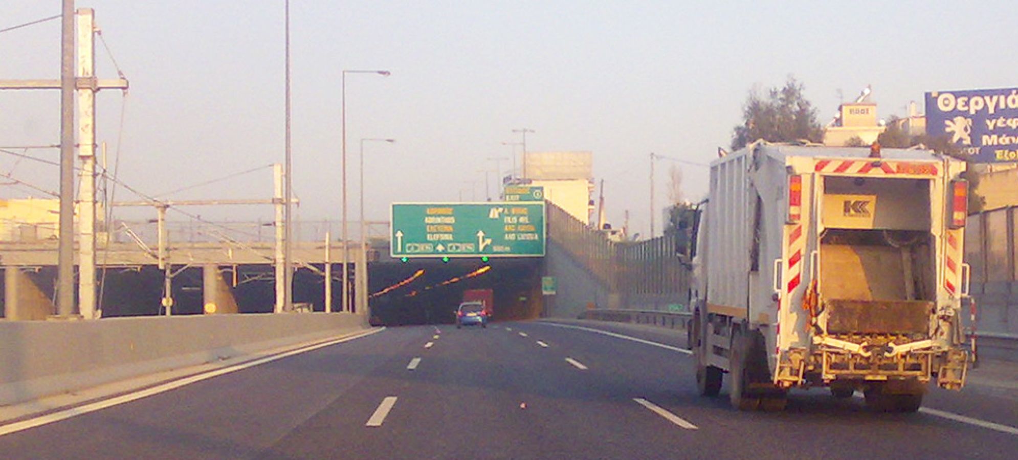 Περιορισμοί κυκλοφορίας φορτηγών και για απορριμματοφόρα, υδροφόρες μηχανήματα έργου κλπ