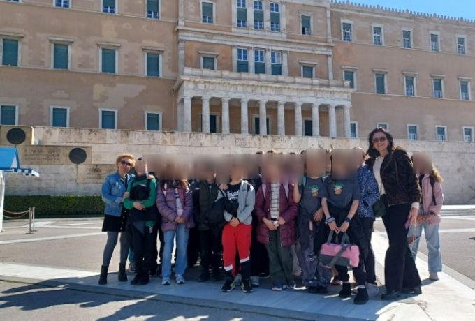 1ο Δημοτικό Σχολείο Λουτρακίου «Ελευθέριος Κ. Βενιζέλος»: Εκπαιδευτική επίσκεψη της Στ΄ τάξης στη Βουλή των Ελλήνων
