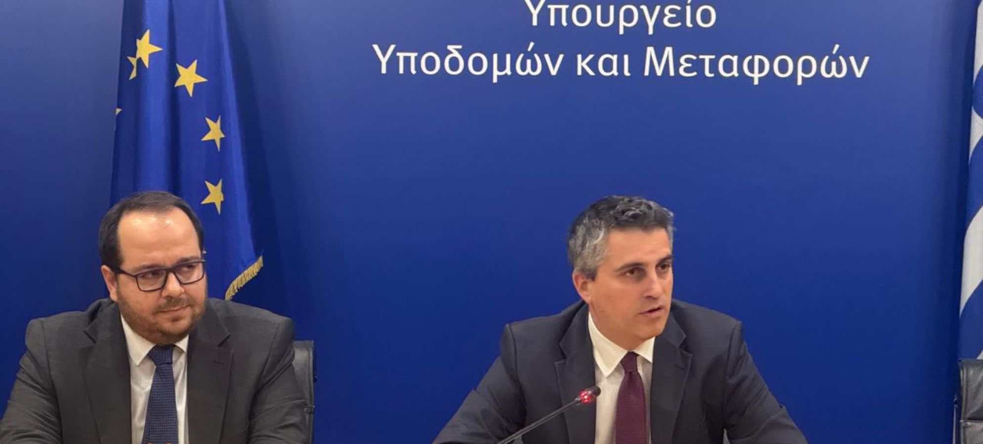 Συμφωνία τεχνικής υποστήριξης της ΑΠΑ με το EUROCONTROL – Παρουσία του Υπουργού Υποδομών και Μεταφορών Χρίστου Δήμα