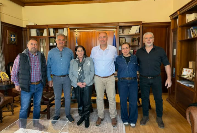 Επίσκεψη της Κοινότητας Άσσου στην Περιφέρεια Κορινθίας για Θέματα Άρδευσης