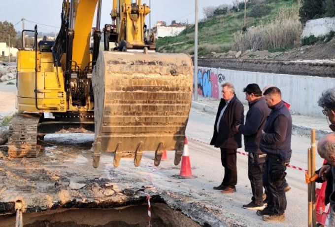 Σοβαρή βλάβη στον κεντρικό αποχετευτικό αγωγό στην Ποσειδωνία