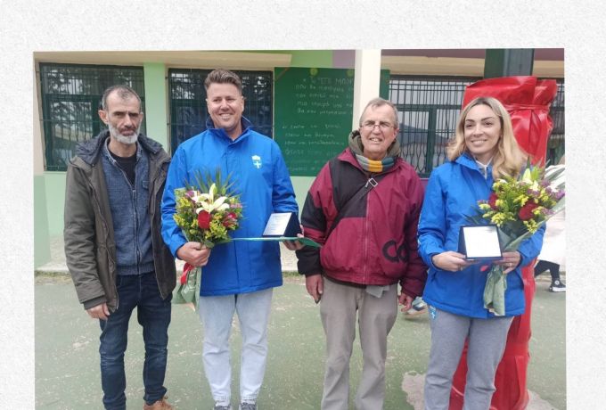 Σπουδαία επίσκεψη Ολυμπιονικών στο 1ο Δημοτικό Σχολείο Νεμέας