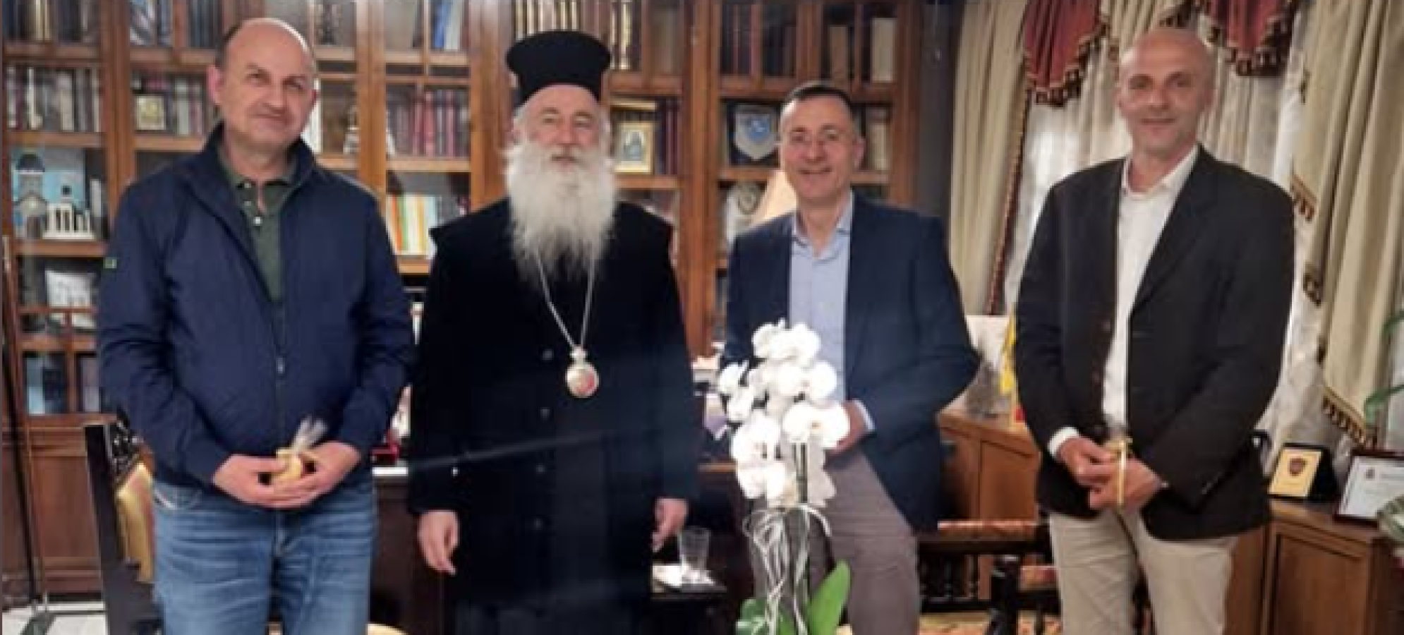 Δήμος Σικυωνίων: Συνάντηση Δημάρχου Σπύρου Σταματόπουλου με τον Μητροπολίτη Κορίνθου κ.κ. Παύλο