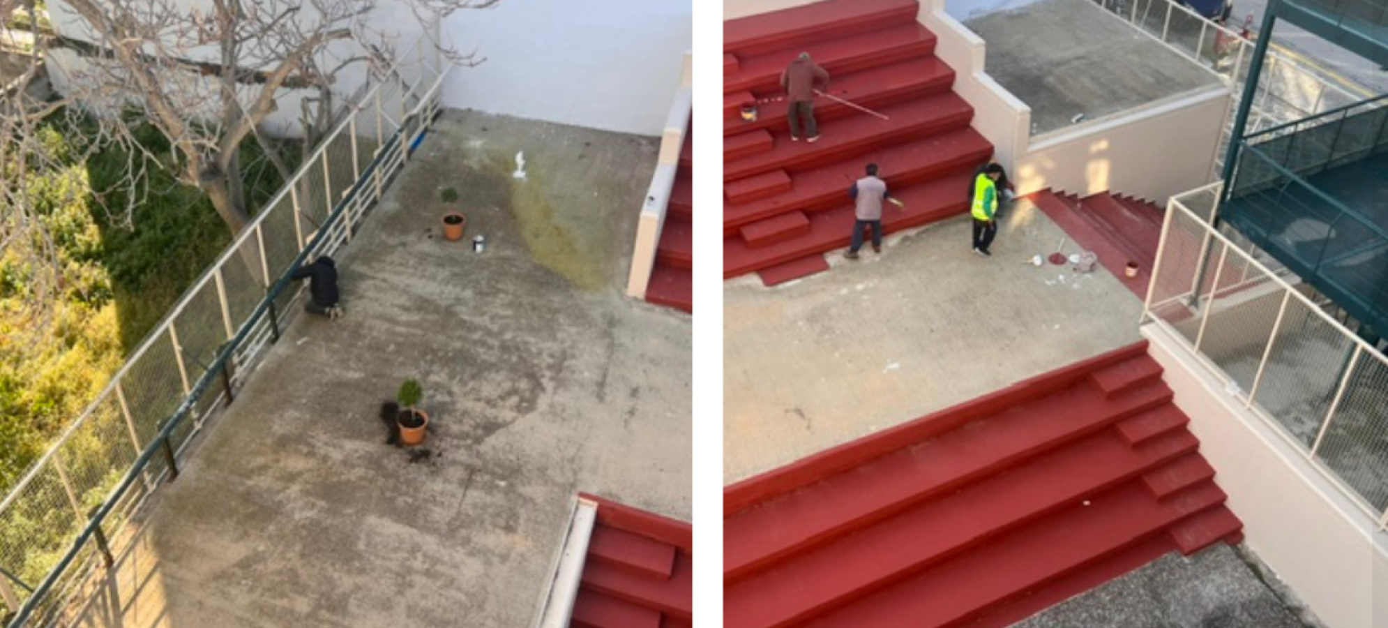 Παρέμβαση αναβάθμισης στο αίθριο του Δημαρχείου Κορίνθου – Σε τροχιά αξιοποίησης ο χώρος