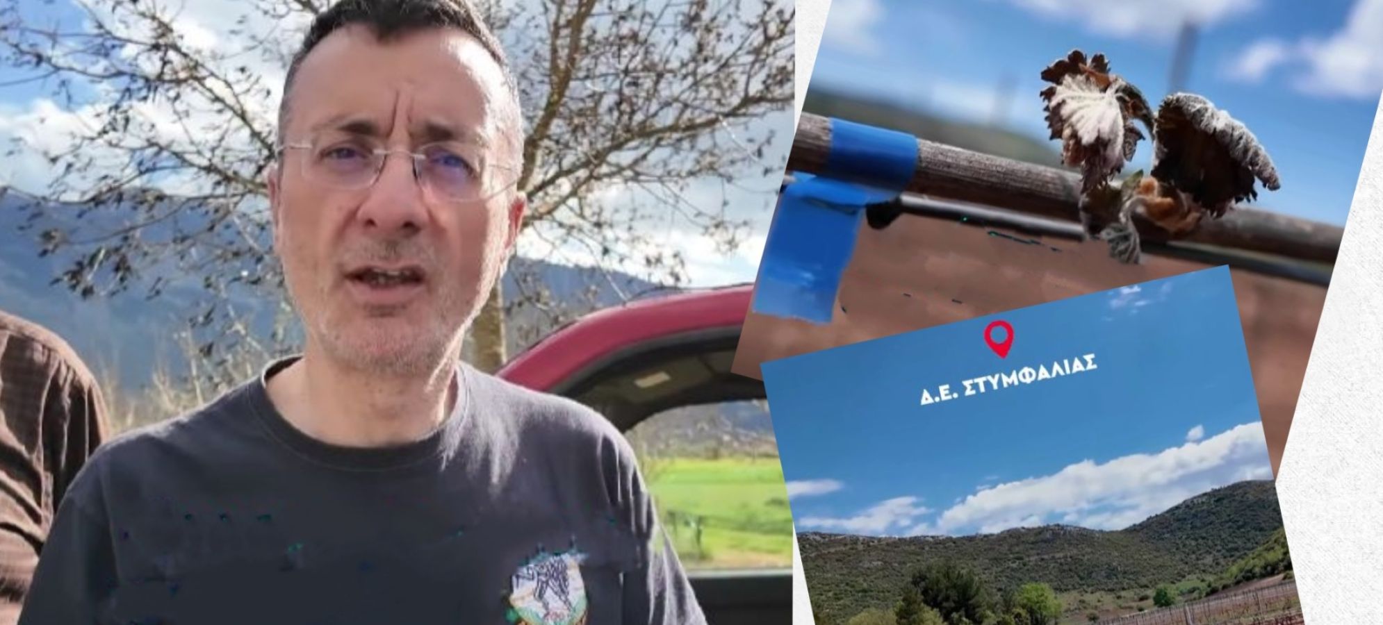 Ολοκληρωτική καταστροφή από τον παγετό σε Στυμφαλία και Φενεό – Έκκληση για άμεσες αποζημιώσεις από τον Δήμαρχο Σταματόπουλο