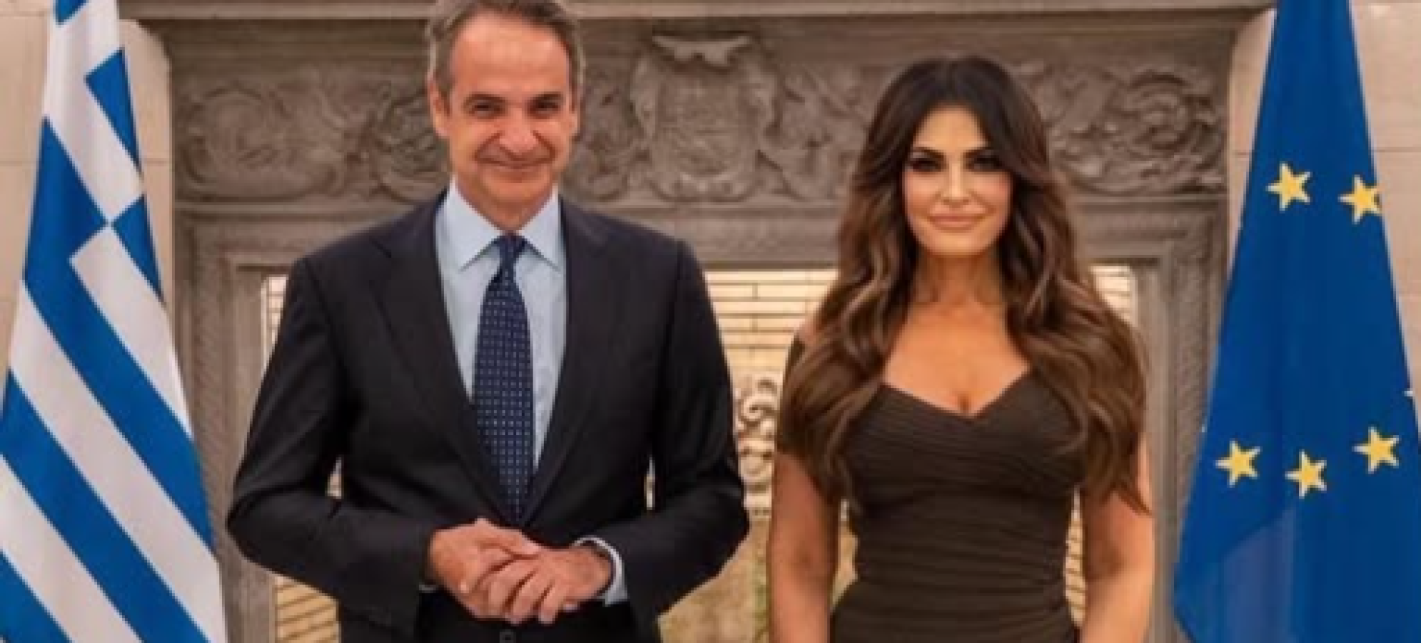 Η Πρέσβης των ΗΠΑ Kimberly Guilfoyle στο Μέγαρο Μαξίμου για τα 250 χρόνια της Αμερικανικής Ανεξαρτησίας