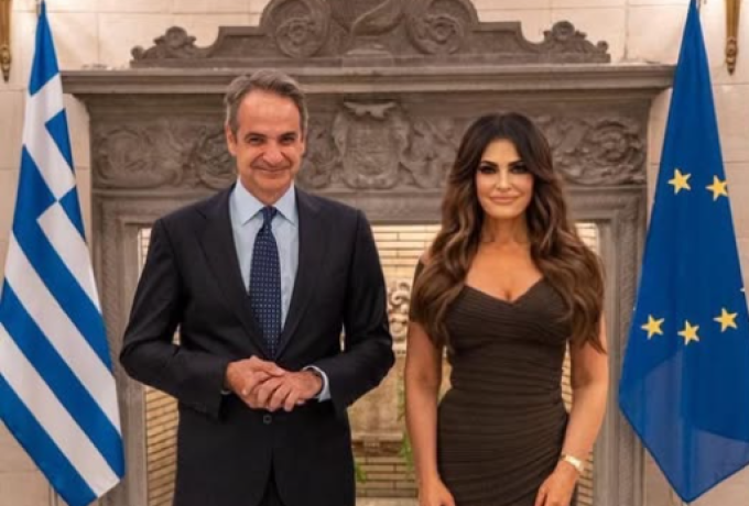 Η Πρέσβης των ΗΠΑ Kimberly Guilfoyle στο Μέγαρο Μαξίμου για τα 250 χρόνια της Αμερικανικής Ανεξαρτησίας