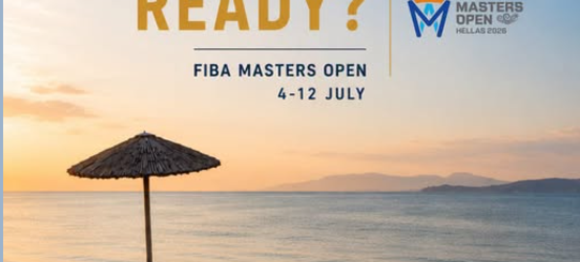 Χρίστος Δήμας - FIBA Masters Open στην Κορινθία – Παγκόσμιο μπάσκετ βετεράνων με 1.000 αθλητές