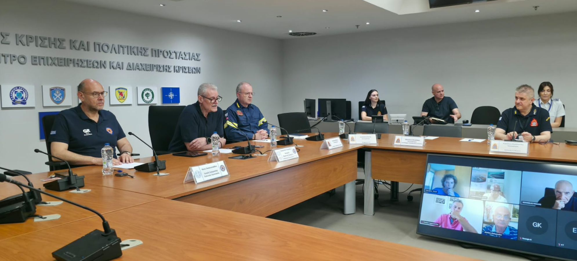 Συνεδρίαση της Επιτροπής Εκτίμησης Κινδύνου για τον επερχόμενο ήπιο καύσωνα