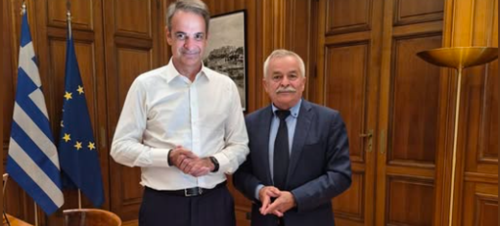 Κώστας Κόλλιας: Συνάντηση με τον Κυριάκο Μητσοτάκη για τα έργα στην Κορινθία και τον ελαιοκομικό τομέα