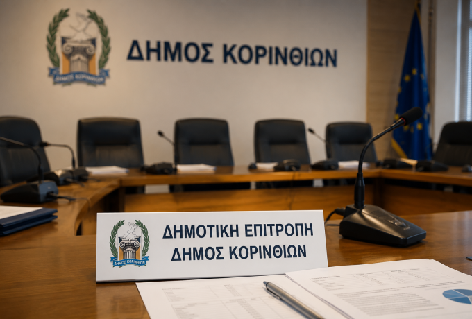 Συνεδριάζει η Δημοτική Επιτροπή Κορινθίων στις 3 Αυγούστου