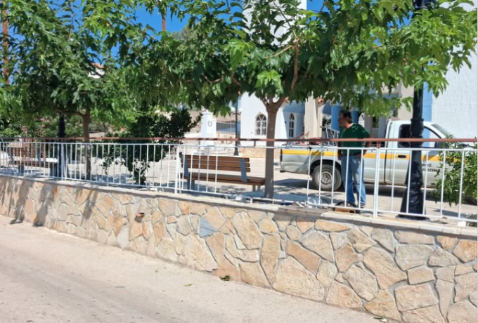Κόρφος: Άμεση αποκατάσταση σε παιδική χαρά, πλατεία και εκκλησία