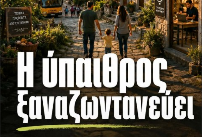 Η Ελλάδα δεν χρειάζεται απλώς να «επιστρέψει στα χωριά» – Χρειάζεται ζωή στην ύπαιθρο