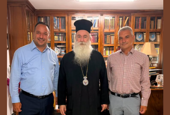 Δημήτρης Φιλιππίδης: Στην Κόρινθο για μια ξεχωριστή συνάντηση με τον Μητροπολίτη κ. Παύλο