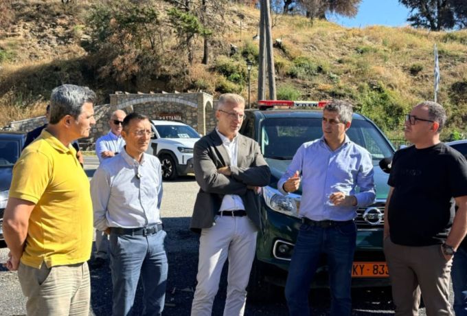 Ορεινή Κορινθία: Δήμας και Σκέρτσος σε σχολεία και έργα προστασίας στην Καστανιά 