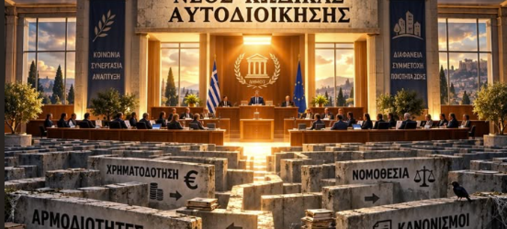 Νέος Κώδικας Αυτοδιοίκησης: Ο λαβύρινθος, η λογοδοσία και τα 2,44 δισ. € - Γράφει ο Ντίνος Παπαντωνίου