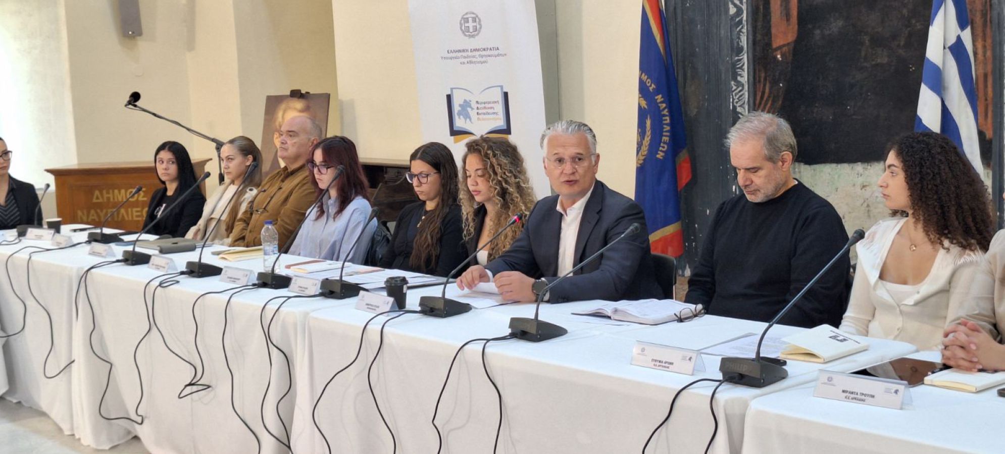 Οι νέοι στο Ναύπλιο | Δημήτρης Πτωχός: «Οι ιδέες σας έχουν θέση στο μέλλον που σχεδιάζουμε»
