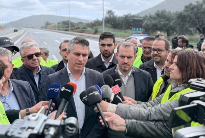Χρίστος Δήμας: Στην κυκλοφορία τα πρώτα 10 χλμ. του ΒΟΑΚ