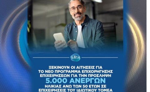 Κέντρο Κοινότητας Δήμου Λουτρακίου – Περαχώρας – Αγ. Θεοδώρων Ενημερώνει: Νέο Πρόγραμμα Επιχορήγησης Επιχειρήσεων από ΔΥΠΑ