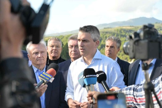 Χρ. Δήμας - Επανεκκίνηση εργασιών κατασκευής του Φράγματος Ασωπού Κορινθίας