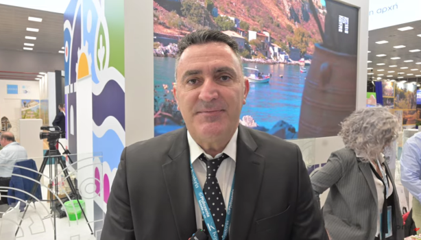 Ο Αντιδήμαρχος Λουτρακίου Αναστάσιος Σακελλαρίου στην Philoxenia 2025
