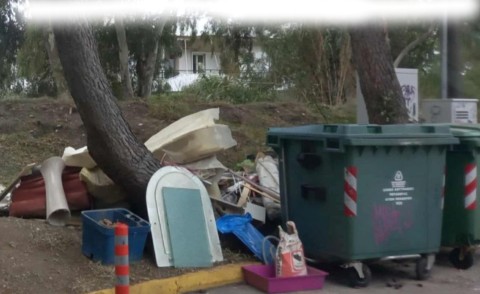 Νέα παράνομη απόρριψη απορριμμάτων στο Λουτράκι – Οργή του Αντιδημάρχου Καθαριότητας