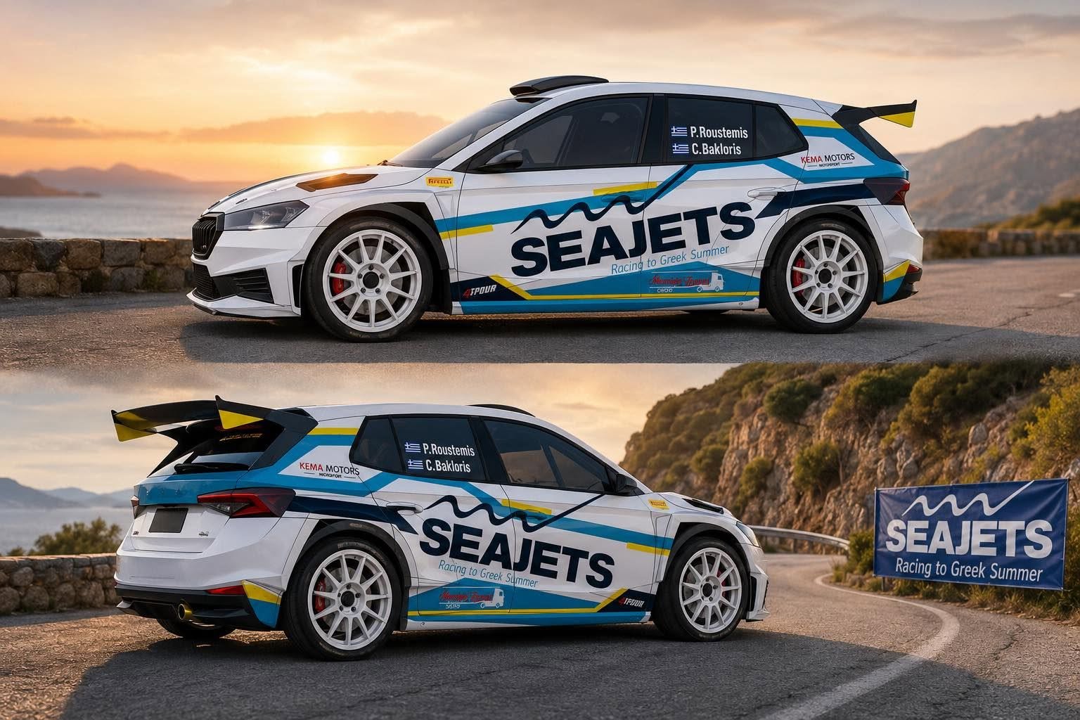 W.R.C Rally Acropolis