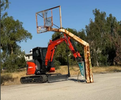  Καλλιθέα : Αποξηλώθηκαν οι παλιές μπασκέτες μετά από 20 χρόνια – Έρχεται νέα εγκατάσταση