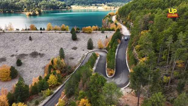 Αυτός είναι ο νέος ομορφότερος δρόμος της Ελλάδας και μόλις παραδόθηκε στην κυκλοφορία [Βίντεο]