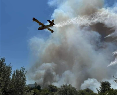 Μαίνεται η φωτιά στον Φενεό Κορινθίας – Εκκενώνεται η Καστανιά, ενισχύονται συνεχώς οι πυροσβεστικές δυνάμεις [ΒΙΝΤΕΟ]