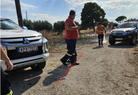 Φωτιά στο Καρμπουνάρι τέθηκε άμεσα υπό έλεγχο και κατασβήστηκε
