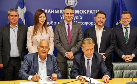 Υπουργός Χρίστος Δήμας | Υπογράφηκε η σύμβαση για την ενεργειακή αναβάθμιση του σχολικού συγκροτήματος Γκράβας
