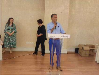 Ο Πρόεδρος του Επιμελητηρίου Κορινθίας παρευρέθηκε στην εκδήλωση απονομής διακρίσεων στους αριστούχους μαθητές γλωσσομάθειας