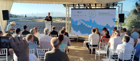 Η Ολυμπία Οδός «πατάει το κουμπί» της πράσινης ενέργειας – Παρών ο Υπουργός Χρίστος Δήμας
