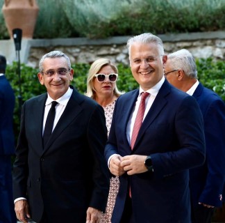Ο Δημήτρης Πτωχός στο Προεδρικό Μέγαρο για την 51η Επέτειο της Αποκατάστασης της Δημοκρατίας