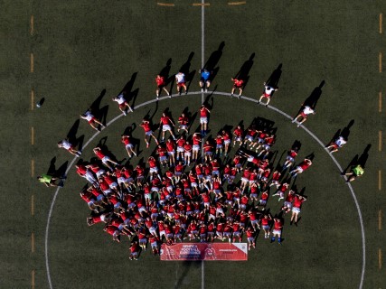 Ζούμε μοναδικές στιγμές στο Benfica Football Experience στο SportCamp 