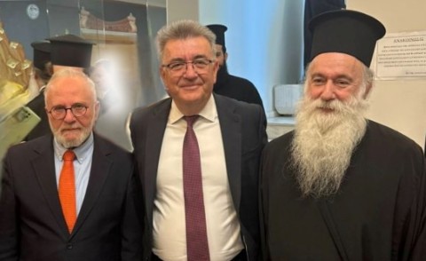 Δήμαρχος Κορινθίων Νίκος Σταυρέλης: «Με βαθύ σεβασμό και συγκίνηση υποδεχόμαστε τον νέο Μητροπολίτη Κορίνθου, κ. Παύλο»