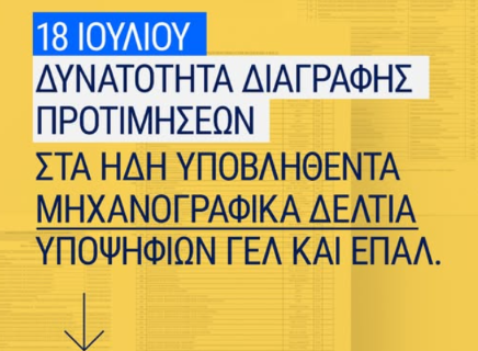 Υπουργείο Παιδείας, Θρησκευμάτων και Αθλητισμού |Σημαντική υπενθύμιση για τους υποψηφίους 2025