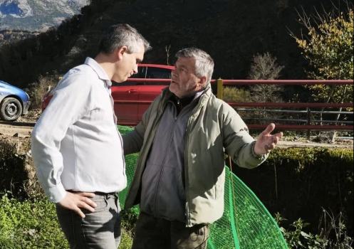 Αυτοψία του Υπουργού Υποδομών και Μεταφορών Χρίστου Δήμα στα Τζουμέρκα – Σοβαρές ζημιές από τη σφοδρή κακοκαιρία