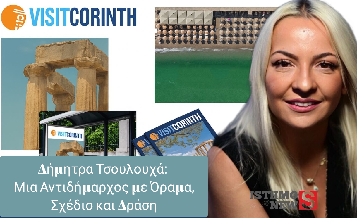  Δήμητρα Τσουλουχά: Η Δύναμη Πίσω από τον Τουριστικό Μετασχηματισμό της Κορίνθου