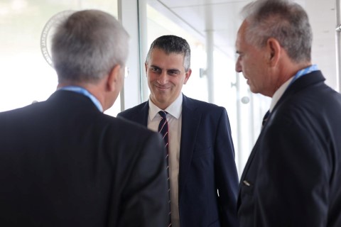Ο Υπουργός Υποδομών και Μεταφορών Χρίστος Δήμας παρευρέθηκε στην έναρξη των εργασιών του ετήσιου Συνεδρίου της Ευρωπαϊκής Ομοσπονδίας Κατασκευαστικής Βιομηχανίας