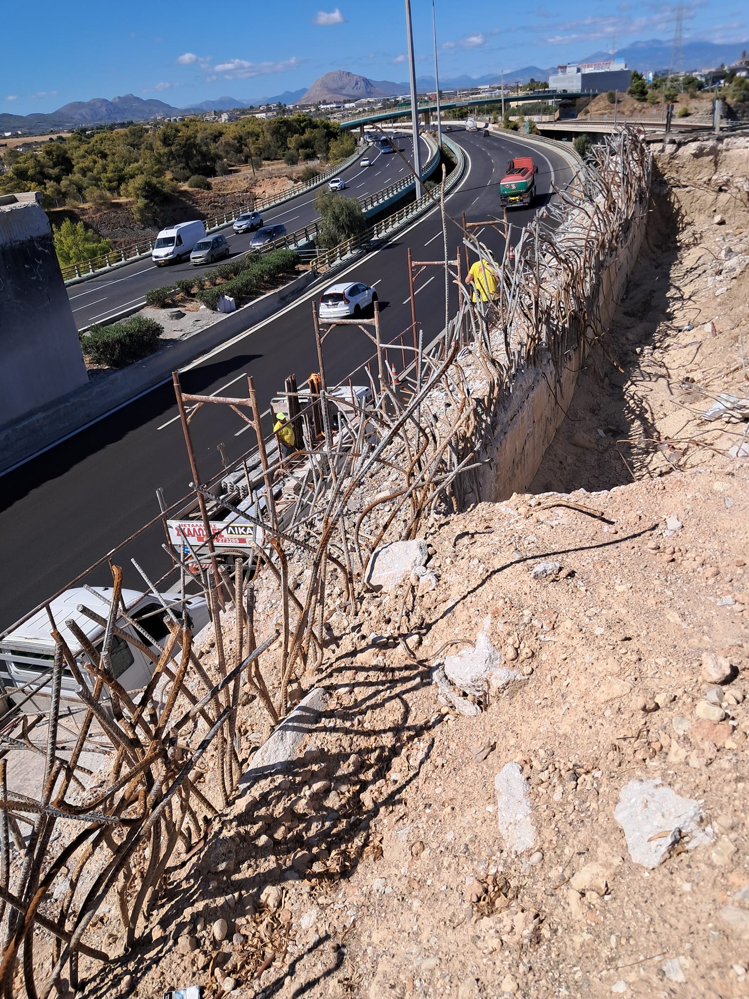 Ξεκίνησαν οι εργασίες για την κατασκευή της "Νέας" γέφυρας στον Ισθμό